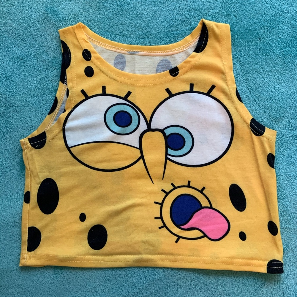 Spongebob Crop Top